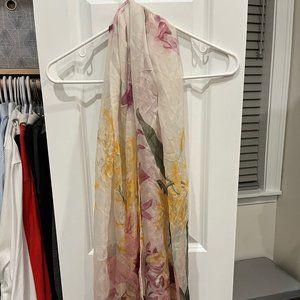 Metropolitan museum of art silk orchid scarf